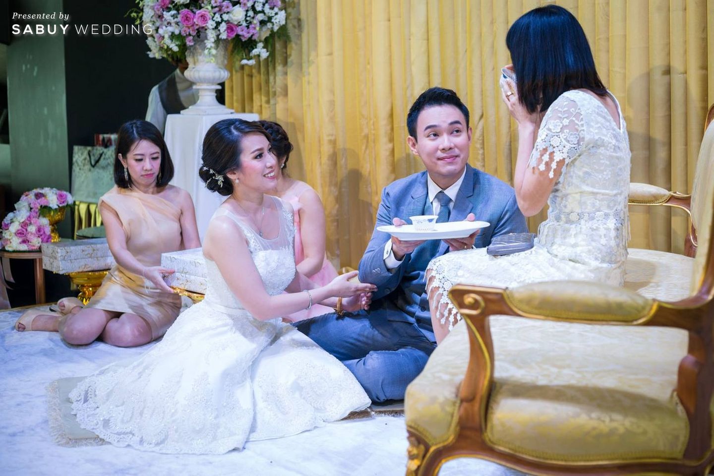 งานหมั้น,พิธีหมั้น,พิธียกน้ำชา,ชุดหมั้น รีวิวงานแต่งหมั้นจีนตามขนบ แต่ครบสูตรความสวยด้วยวิวสถานที่แต่งงานแบบ Rooftop @Banyan Tree Bangkok