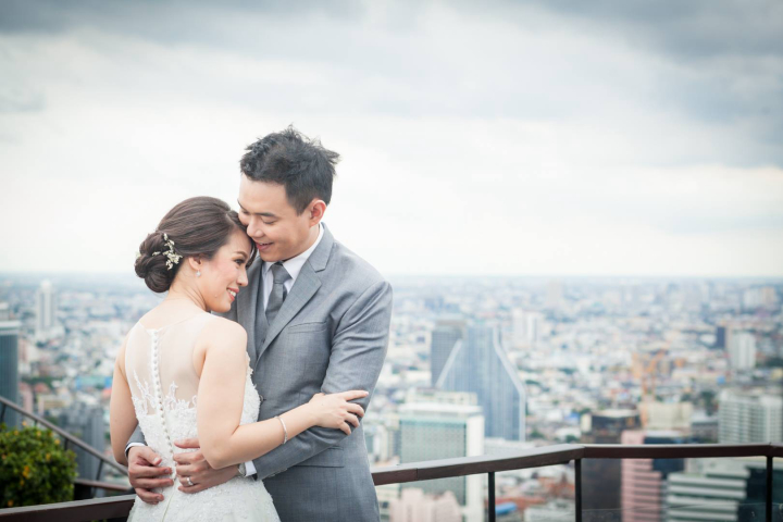 รีวิวงานแต่งหมั้นจีนตามขนบ แต่ครบสูตรความสวยด้วยวิวสถานที่แต่งงานแบบ Rooftop @Banyan Tree Bangkok