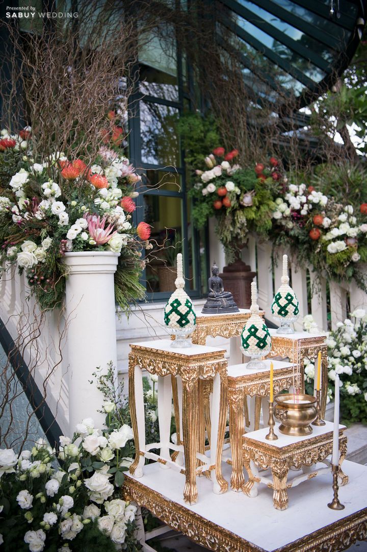 งานหมั้น,พิธีหมั้น,สถานที่แต่งงาน,เรือนไทย,งานแต่ง outdoor รีวิวงานแต่งเรือนไทยริมน้ำ มัดใจแขกต่างชาติ ด้วยบรรยากาศสุดคลาสสิก @วังจักรพงษ์