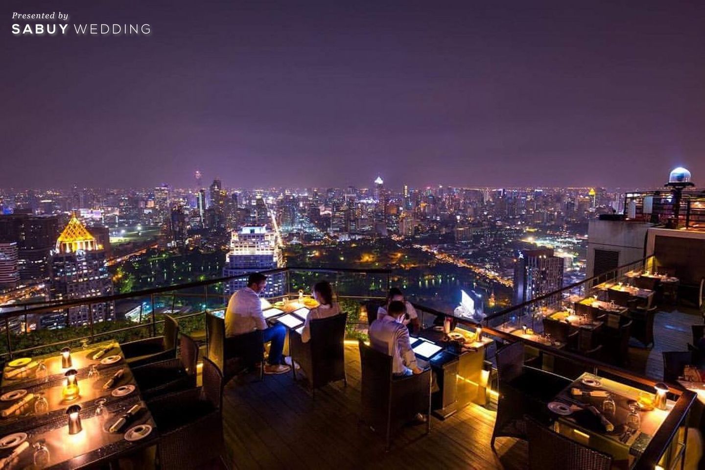 สถานที่แต่งงาน,สถานที่จัดงานแต่งงาน,งานแต่ง outdoor,สถานที่แต่งงานดาดฟ้า,โรงแรม เรียบหรูดูดีหรือปาร์ตี้สุดแซ่บ จัดงานแต่งงานให้สวยเริ่ดที่ Banyan Tree Bangkok