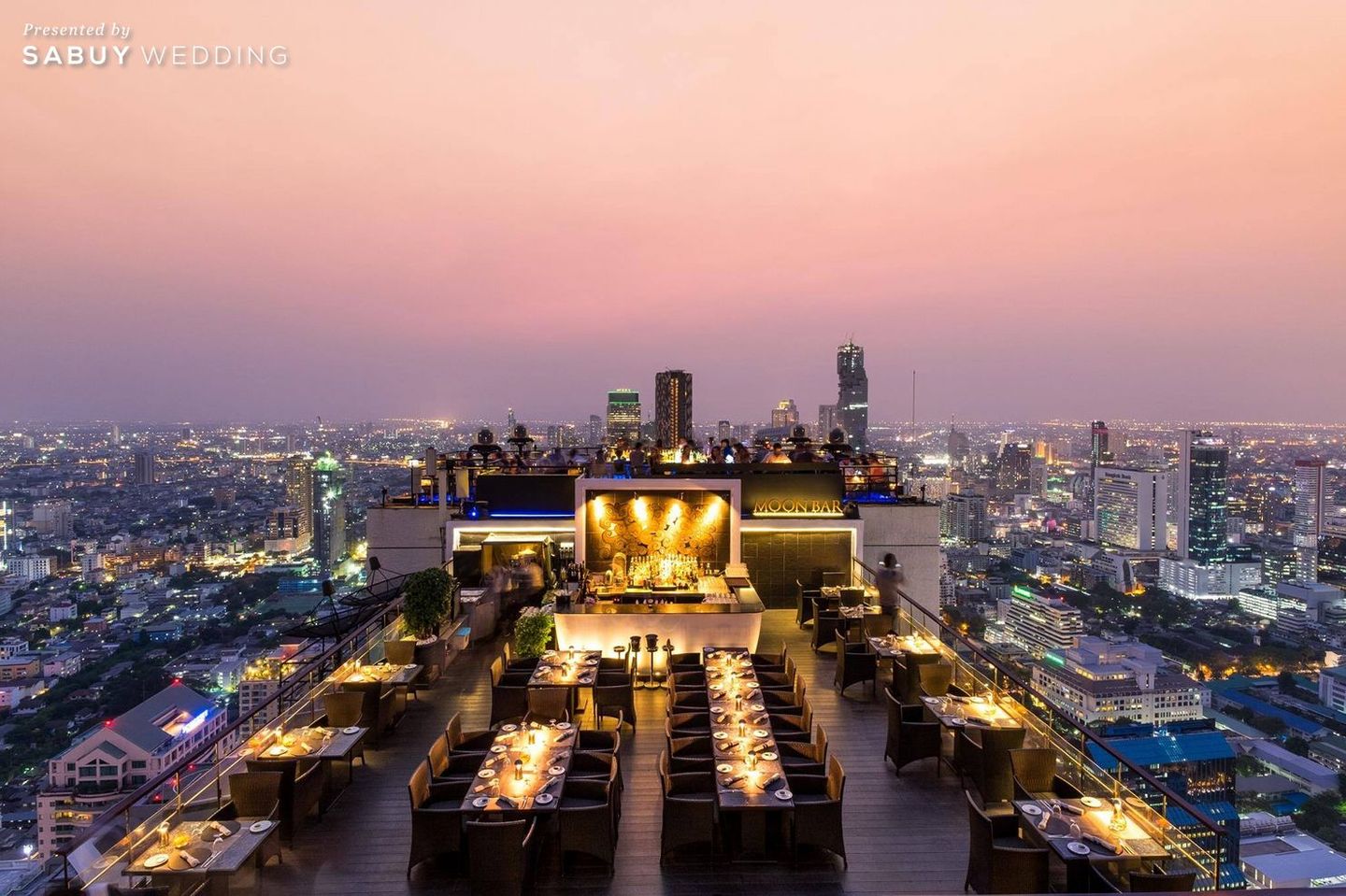สถานที่แต่งงาน,สถานที่จัดงานแต่งงาน,งานแต่ง outdoor,สถานที่แต่งงานดาดฟ้า,โรงแรม เรียบหรูดูดีหรือปาร์ตี้สุดแซ่บ จัดงานแต่งงานให้สวยเริ่ดที่ Banyan Tree Bangkok