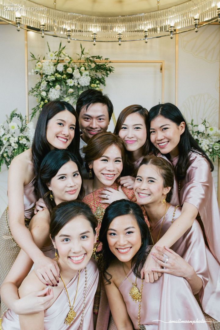รูปงานแต่ง,งานหมั้น,ธีมงานแต่ง,เพื่อนเจ้าสาว รีวิวงานแต่งฉบับเจ้าสาวยุคใหม่ งามอย่างไทย จัดเองได้ 3 งาน! @Grand Hyatt Erawan