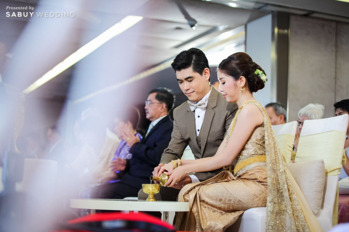 พิธีหมั้น,พิธีสงฆ์,งานหมั้น,ชุดหมั้น รีวิวงานแต่งในห้อง 2 ชั้นสุด exclusive เก๋หรูดูดี มีฟังก์ชั่น @Crowne Plaza