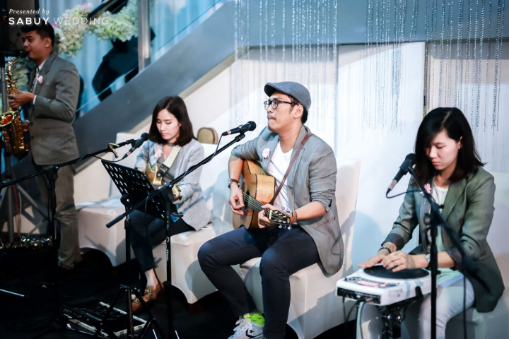 ดนตรีงานแต่ง รีวิวงานแต่งในห้อง 2 ชั้นสุด exclusive เก๋หรูดูดี มีฟังก์ชั่น @Crowne Plaza