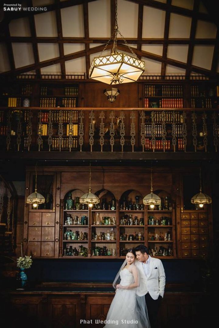 คู่รัก,สถานที่ถ่ายพรีเวดดิ้ง,พรีเวดดิ้ง,ถ่ายภาพพรีเวดดิ้ง The Apothecary Venue สถานที่ถ่ายพรีเก๋ไก๋ ไม่ว่าจะมุมไหน สไตล์อะไรก็เลิศ