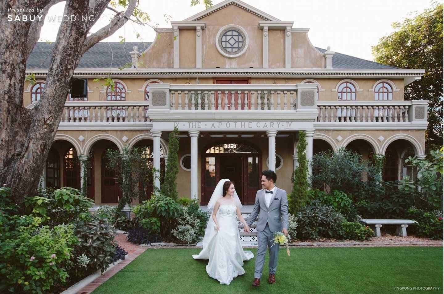 คู่รัก,สถานที่ถ่ายพรีเวดดิ้ง,พรีเวดดิ้ง,ถ่ายภาพพรีเวดดิ้ง,งานแต่ง outdoor,สถานที่แต่งงาน The Apothecary Venue สถานที่ถ่ายพรีเก๋ไก๋ ไม่ว่าจะมุมไหน สไตล์อะไรก็เลิศ
