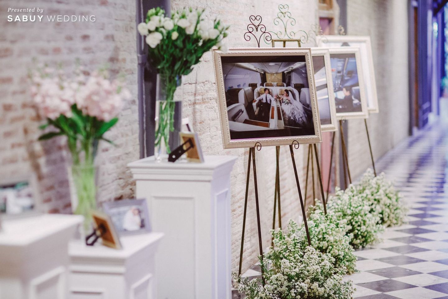 photo-booth,จัดดอกไม้งานแต่ง,ตกแต่งงานแต่ง รีวิวงานแต่งเรียบหรูดูสง่างาม แฝงความอ่อนหวานจากมวลดอกไม้ @Benedict Studio