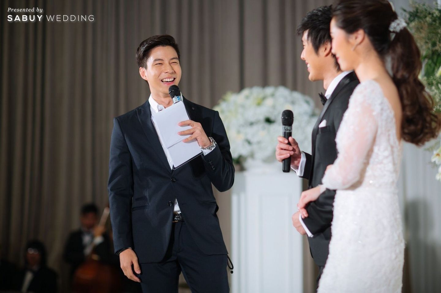 พิธีกรงานแต่ง รีวิวงานแต่งงาน Gen Y ดีไซน์ทุกจุดให้ถ่ายรูปสวยได้ สไตล์แซ่บซี๊ดดดดด @Bangkok Marriott Sukhumvit