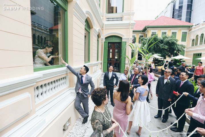 เจ้าบ่าว,เจ้าสาว,แต่งงาน,งานแต่งงาน,แห่ขันหมาก,ขันหมากไทย รีวิวงานแต่งงานเก๋ไก๋ ปาร์ตี้สุดมันส์ได้แม้จัดเลี้ยงเที่ยง @W Bangkok