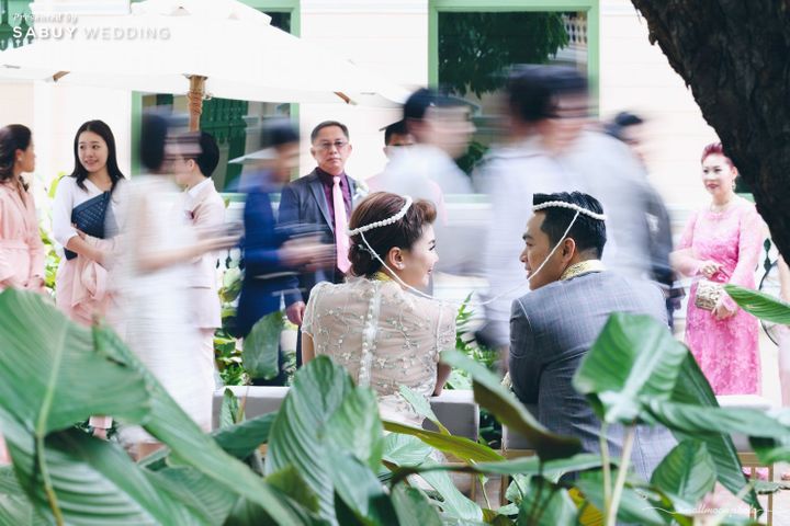 ชุดบ่าวสาว,บ่าวสาว,พิธีหมั้น,รูปงานแต่ง,พิธีรดน้ำสังข์ รีวิวงานแต่งงานเก๋ไก๋ ปาร์ตี้สุดมันส์ได้แม้จัดเลี้ยงเที่ยง @W Bangkok