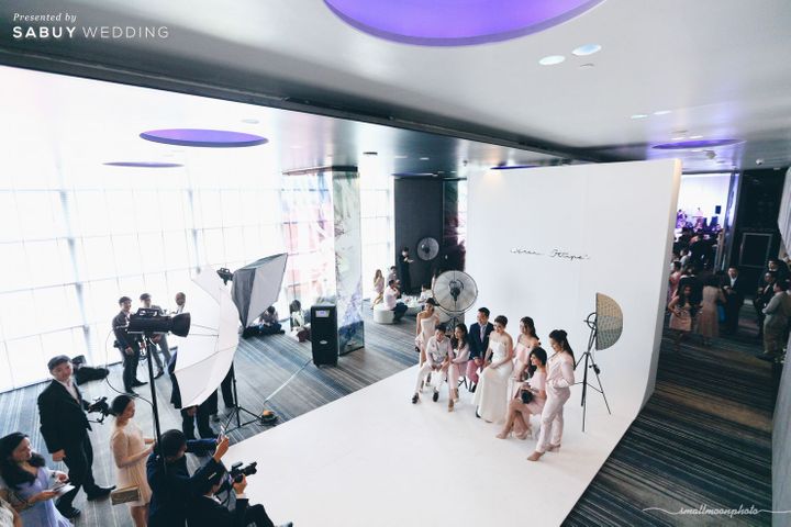 ตกแต่งงานแต่ง,wedding planner organizer,backdrop รีวิวงานแต่งงานเก๋ไก๋ ปาร์ตี้สุดมันส์ได้แม้จัดเลี้ยงเที่ยง @W Bangkok