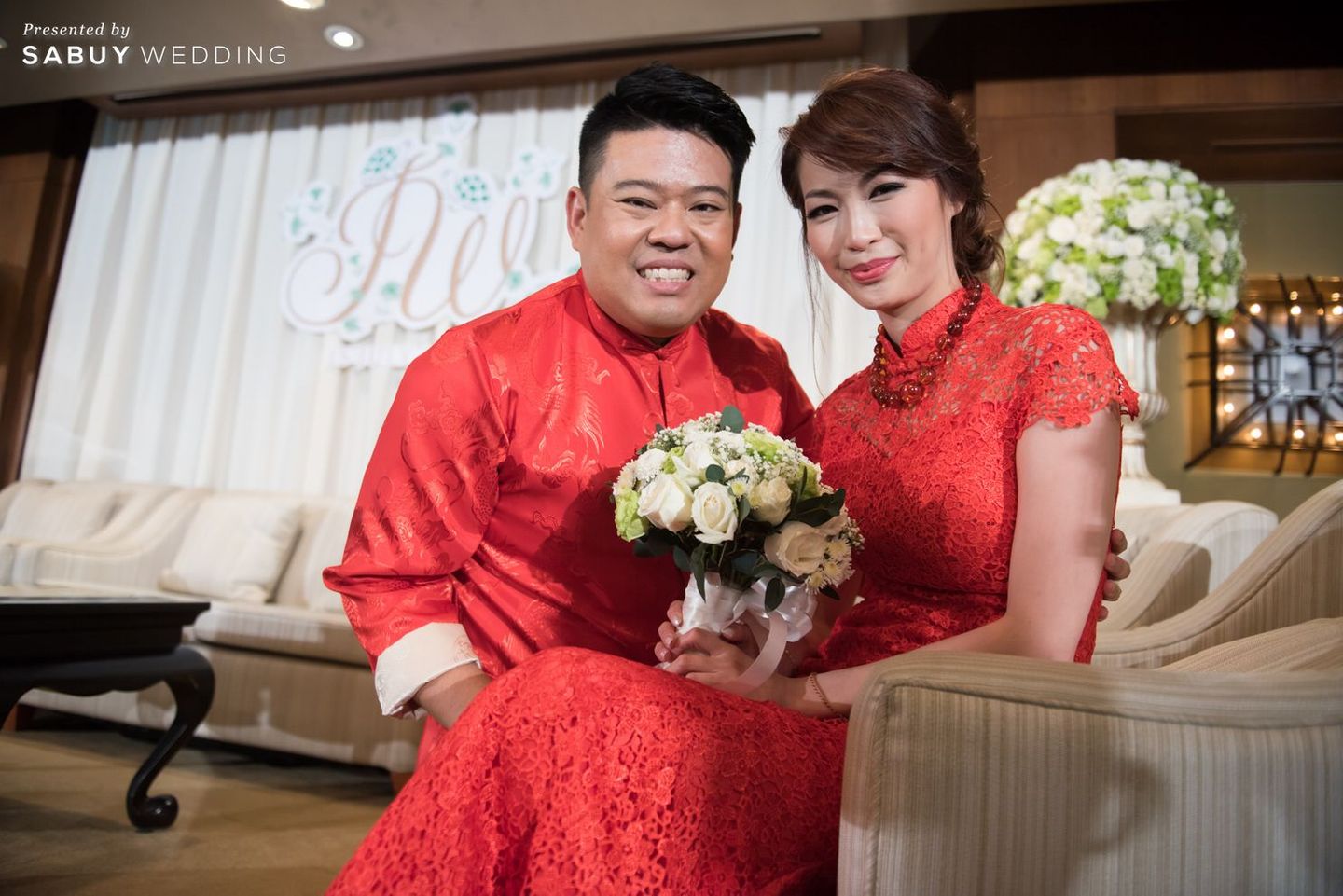 เจ้าบ่าว,เจ้าสาว,แต่งงาน,พิธีหมั้น รีวิวงานหมั้นไต้หวันพิธีเป๊ะ เน้นสนุกในงานเลี้ยง มีกิมมิคเก๋เป็น Photo Booth @The Peninsula Bangkok
