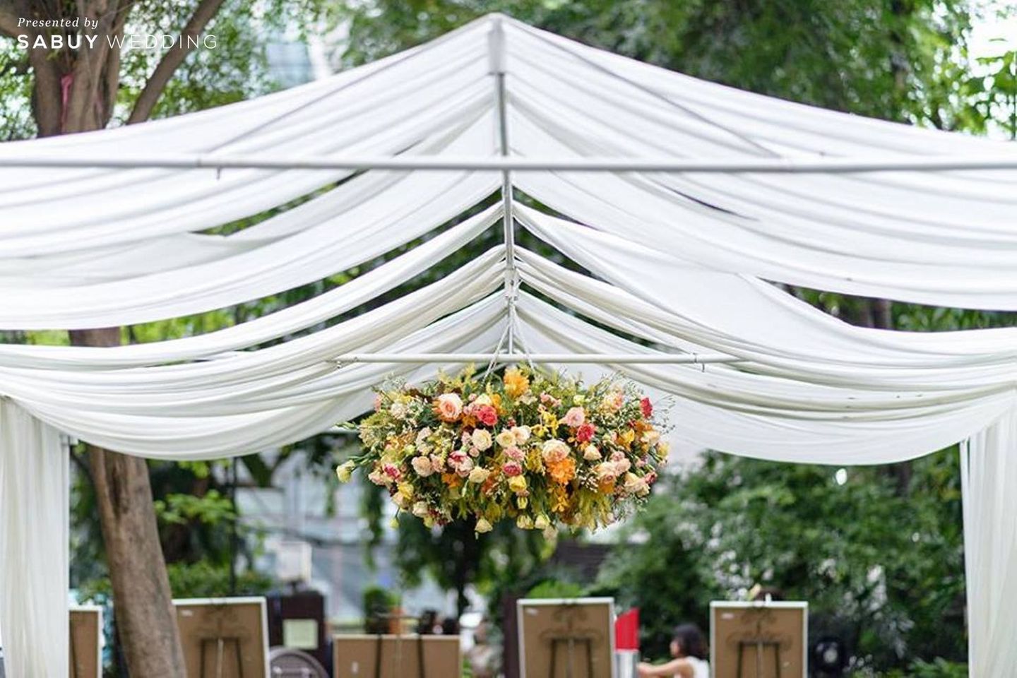 สถานที่แต่งงาน,ตกแต่งงานแต่ง,จัดดอกไม้งานแต่ง Primmrose Wedding Planner งานดอกไม้สวยสดใส ในพิธีหมั้นยกน้ำชา