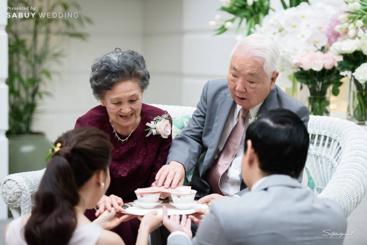 พิธีแต่งงานแบบจีน,ยกน้ำชา รีวิวงานแต่งสวยเนี๊ยบ เรียบน้อยแต่ดูหรู @Mandarin Oriental Bangkok