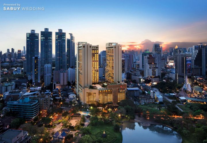 เวดดิ้งแฟร์,สถานที่แต่งงาน,โรงแรม Bangkok Marriott Marquis Queen's Park สถานที่แต่งงานสุดหรู ไซส์ใหญ่ ย่านสุขุมวิท