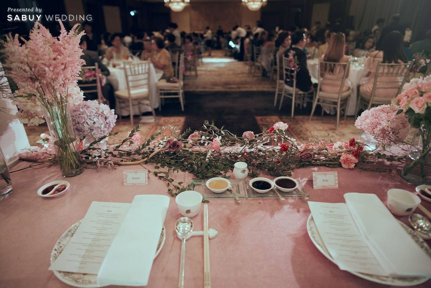 โต๊ะจีน,รับจัดเลี้ยง,สถานที่แต่งงาน,โรงแรม รีวิวงานแต่งแซ่บบาดใจ สไตล์เจ้าสาวแฟชั่นนิสต้า @The Peninsula Bangkok