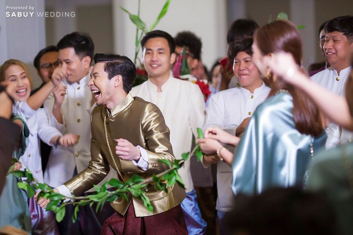 สถานที่แต่งงาน,โรงแรม,พิธีหมั้น,แห่ขันหมาก,กั้นประตู,เจ้าบ่าว,ชุดเจ้าบ่าว รีวิวงานแต่ง ธีมคู่สีสุดเก๋ Navy blue & Marsala @S31 Sukhumvit Hotel
