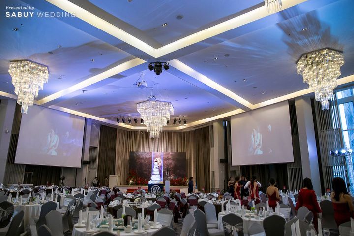 สถานที่แต่งงาน,โรงแรม,ตกแต่งงานแต่ง,จัดดอกไม้งานแต่ง,โต๊ะจีน,เวทีงานแต่ง,เค้กงานแต่ง รีวิวงานแต่ง ธีมคู่สีสุดเก๋ Navy blue & Marsala @S31 Sukhumvit Hotel