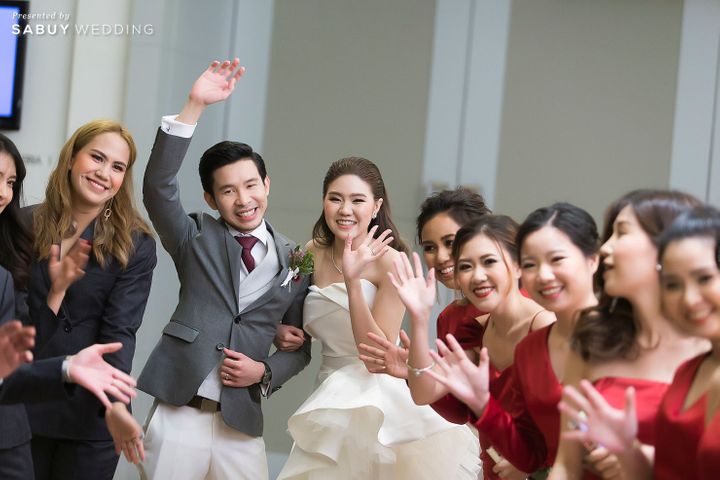 บ่าวสาว,ชุดแต่งงาน,ชุดเจ้าสาว,ชุดเจ้าบ่าว,ชุดเพื่อนเจ้าสาว รีวิวงานแต่ง ธีมคู่สีสุดเก๋ Navy blue & Marsala @S31 Sukhumvit Hotel