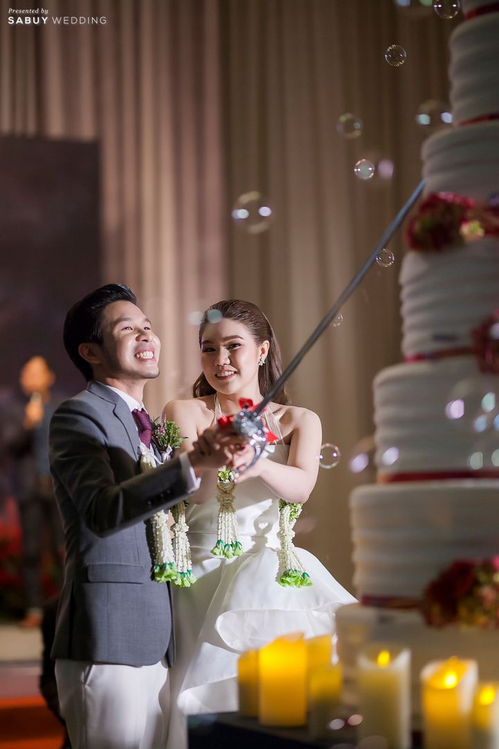 บ่าวสาว,ชุดแต่งงาน,ชุดเจ้าสาว,ชุดเจ้าบ่าว,สถานที่แต่งงาน,โรงแรม,พิธีแต่งงาน รีวิวงานแต่ง ธีมคู่สีสุดเก๋ Navy blue & Marsala @S31 Sukhumvit Hotel