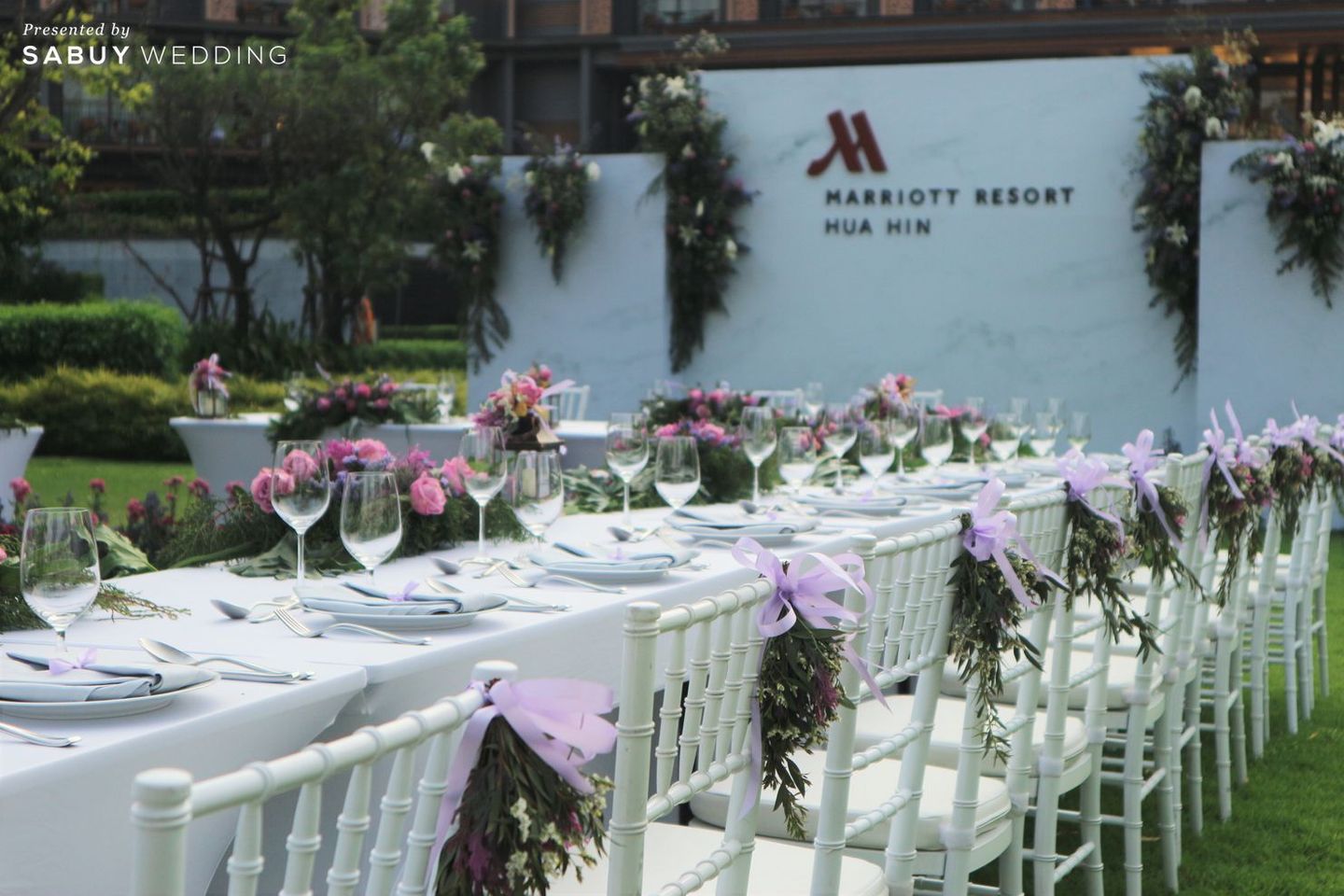undefined เวดดิ้งโชว์เคสจัดเต็ม เนรมิตรีสอร์ทริมทะเลเป็นสถานที่แต่งงานในฝัน @Hua Hin Marriott Resort & Spa