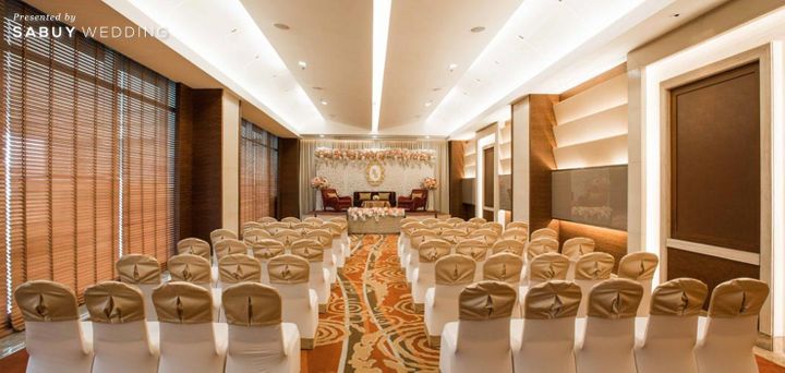 สถานที่แต่งงาน,สถานที่จัดงานแต่งงาน,โรงแรม,The Grand Fourwings Convention Hotel,งานหมั้น,พิธีหมั้น,ห้องหมั้น,พิธีแต่งงาน The Grand Fourwings ห้องใหญ่ไซส์อลัง กับไฮไลท์สุดเก๋ เวทีงานแต่งไฮโดรลิค