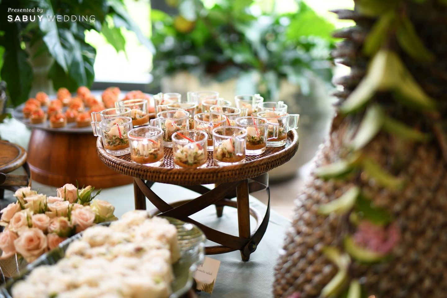 แคเทอริ่ง,อาหารงานแต่ง สัมผัสธรรมชาติร่มรื่น ในสถานที่แต่งงานบ้านสวน @The Botanical House