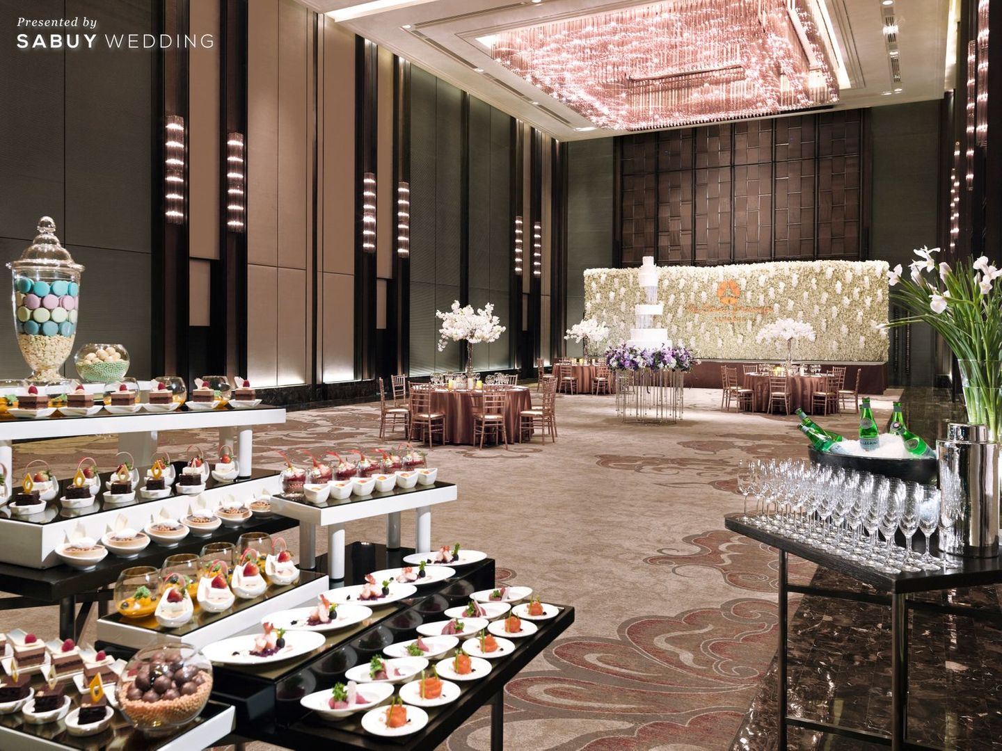 The Okura Prestige Bangkok,สถานที่แต่งงาน,สถานที่จัดงานแต่งงาน,โรงแรม,งานแต่งงาน,งานเลี้ยง,ค็อกเทล The Okura Prestige Bangkok ห้องจัดเลี้ยงโมเดิร์น เรียบหรู เพดานสูง 9 เมตร!