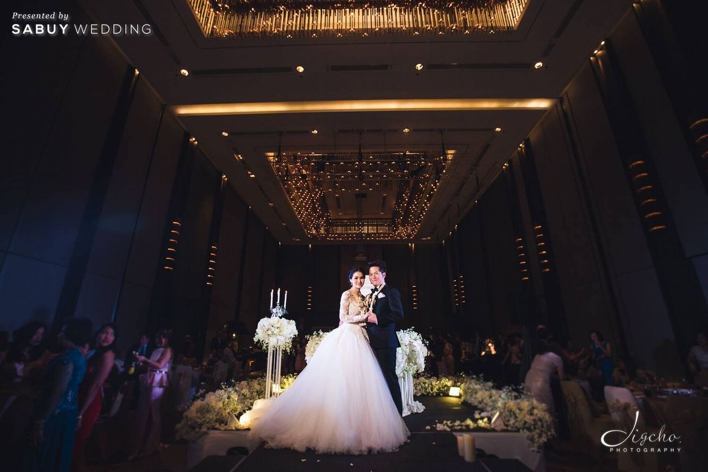 The Okura Prestige Bangkok,สถานที่แต่งงาน,สถานที่จัดงานแต่งงาน,โรงแรม,งานแต่งงาน,งานเลี้ยง,บ่าวสาว,เค้กแต่งงาน,เค้กงานแต่ง,Jigcho Photography The Okura Prestige Bangkok ห้องจัดเลี้ยงโมเดิร์น เรียบหรู เพดานสูง 9 เมตร!