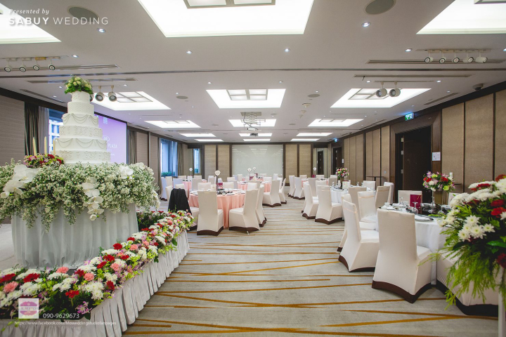 undefined รีวิวงานแต่งสุดอบอุ่น หวานฟุ้งด้วยธีมสีชมพู ครีม @ Crowne Plaza Bangkok Lumpini Park
