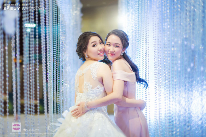 undefined รีวิวงานแต่งสุดอบอุ่น หวานฟุ้งด้วยธีมสีชมพู ครีม @ Crowne Plaza Bangkok Lumpini Park