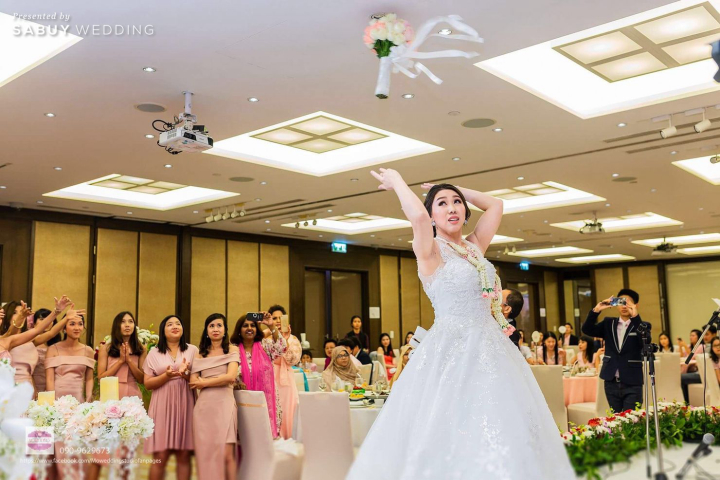 undefined รีวิวงานแต่งสุดอบอุ่น หวานฟุ้งด้วยธีมสีชมพู ครีม @ Crowne Plaza Bangkok Lumpini Park