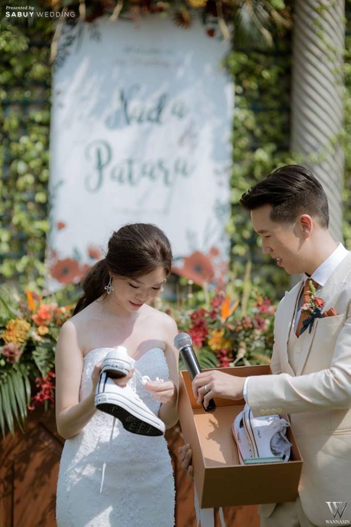 เจ้าบ่าว,เจ้าสาว,The Apothecary Venue,สถานที่แต่งงาน,สถานที่จัดงานแต่งงาน,งานแต่งงาน,งานแต่งงานในสวน,สถานที่แต่งงานในสวน รีวิวงานแต่งธีมสี Brick & Teal อบอุ่น สดใส ในสถานที่ All in One @ The Apothecary Venue