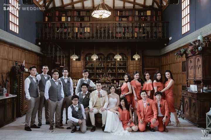 เจ้าบ่าว,เจ้าสาว,The Apothecary Venue,สถานที่แต่งงาน,สถานที่จัดงานแต่งงาน,งานแต่งงาน,เพื่อนเจ้าบ่าว,เพื่อนเจ้าสาว รีวิวงานแต่งธีมสี Brick & Teal อบอุ่น สดใส ในสถานที่ All in One @ The Apothecary Venue
