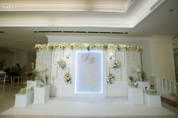 แต่งงาน,แบคดรอปงานแต่ง,ดอกไม้งานแต่ง รีวิวงานแต่งไซส์ใหญ่ สวยสั่งได้ในบัดเจท  @ Windsor Suites Hotel Sukhumvit 20