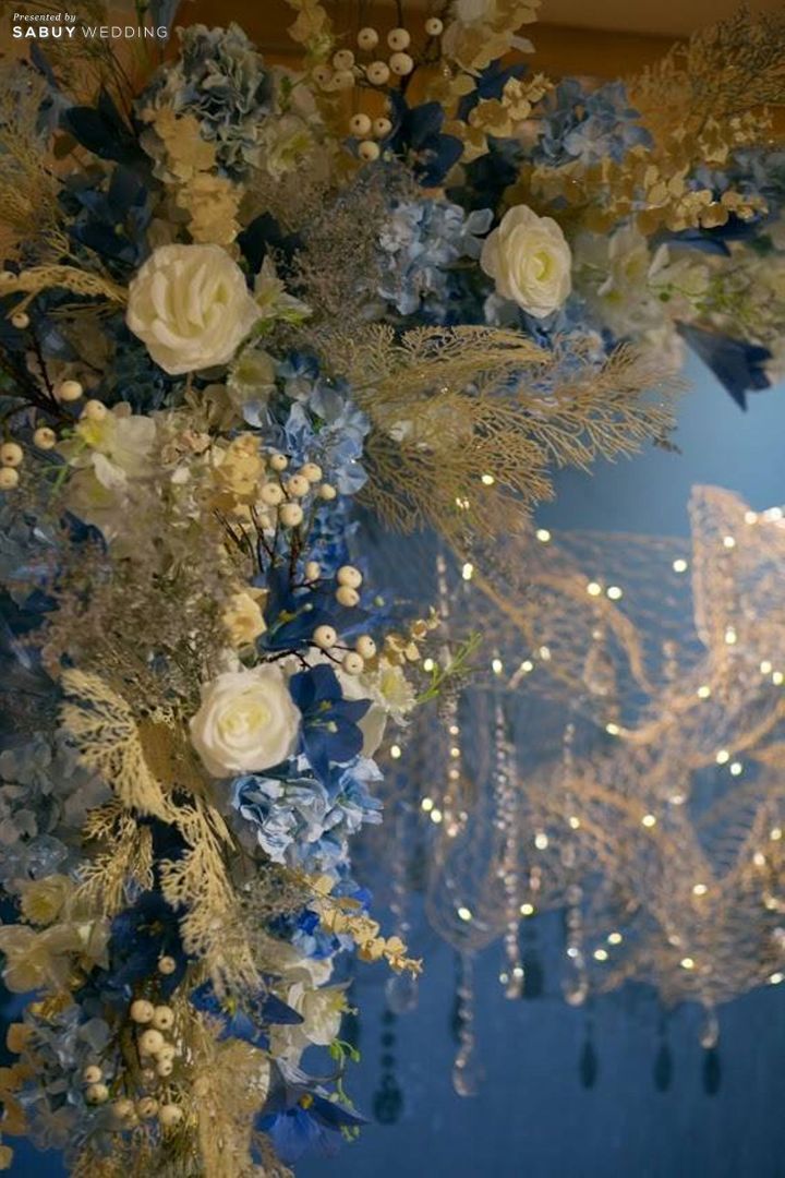 งานเลี้ยง,งานแต่งงาน,ตกแต่งงานแต่ง,backdrop รีวิวงานแต่งโรแมนติก ในธีมสุดชิค Sparkle Night @ Royal Orchid Sheraton Hotel & Towers