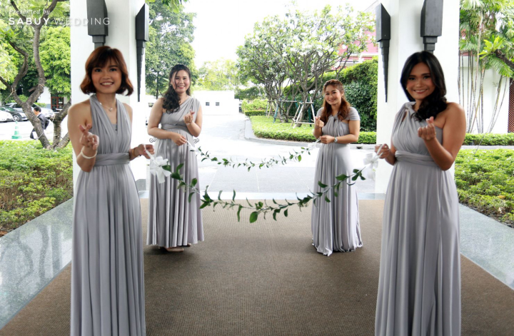 undefined รีวิวงานแต่งสไตล์มินิมอล สวยเก๋ด้วยโครงสร้างเรขาคณิต @ The Sukhothai Bangkok