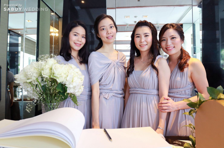 undefined รีวิวงานแต่งสไตล์มินิมอล สวยเก๋ด้วยโครงสร้างเรขาคณิต @ The Sukhothai Bangkok