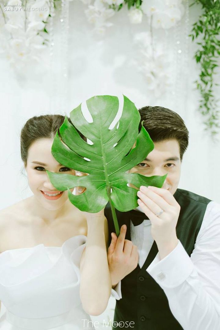 เจ้าสาว,เจ้าบ่าว,งานแต่งงาน รีวิวงานแต่งจัดธีมสวนให้เรียบหรู ดูโก้แบบมินิมอล @ Wangtai Hotel