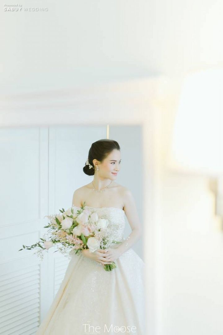 เจ้าสาว รีวิวงานแต่งจัดธีมสวนให้เรียบหรู ดูโก้แบบมินิมอล @ Wangtai Hotel