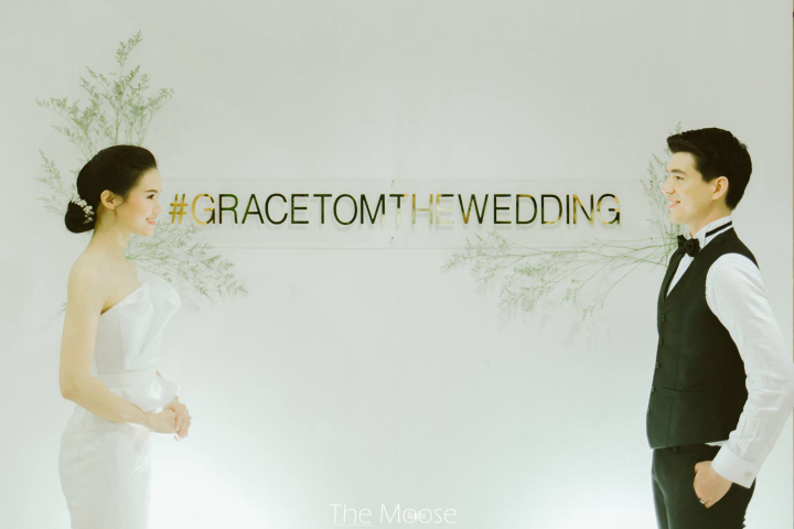 รีวิวงานแต่งจัดธีมสวนให้เรียบหรู ดูโก้แบบมินิมอล @ Wangtai Hotel