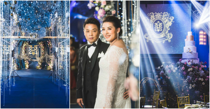 รีวิวงานแต่งธีมกาแล็กซี่ จัดงานสุด Luxury ในโรงแรมระดับท็อป @ Waldorf Astoria Bangkok