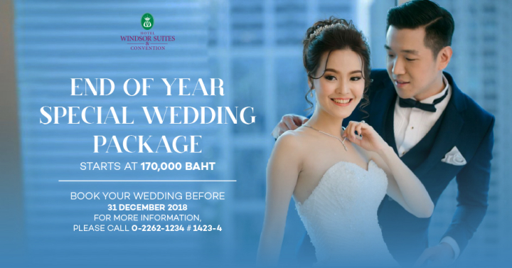 จัดงานแต่งในสถานที่ One-Stop-Service เริ่มต้นแค่ 170,000 บาท! @Windsor Suites Sukhumvit 20