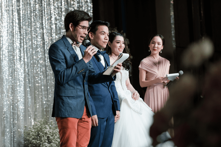  รีวิวงานแต่งหวานด้วยดอกไม้ สวยละมุนใจในธีมชมพูทอง @ Reniassance bangkok ratchaprasong  hotel