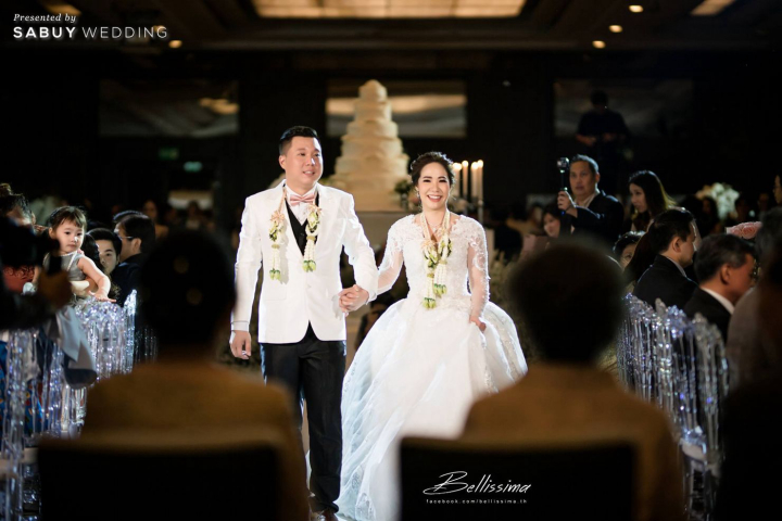 เค้กแต่งงาน,แต่งงาน,เจ้าบ่าว,เจ้าสาว รีวิวงานแต่ง Minimal Style สวยเรียบง่ายด้วยธีมขาวทอง @ Sofitel Bangkok Sukhumvit