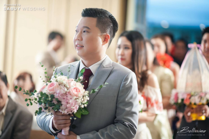 เจ้าบ่าว รีวิวงานแต่ง Minimal Style สวยเรียบง่ายด้วยธีมขาวทอง @ Sofitel Bangkok Sukhumvit
