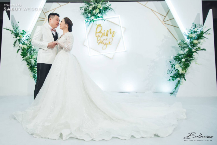 เจ้าบ่าว,เจ้าสาว,โรงแรม,ตกแต่งงานแต่งงาน,แบคดรอป,weddingplanner รีวิวงานแต่ง Minimal Style สวยเรียบง่ายด้วยธีมขาวทอง @ Sofitel Bangkok Sukhumvit