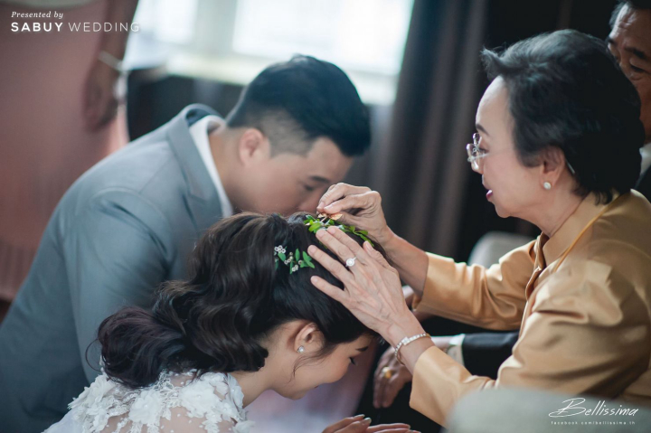 พิธีหมั้น,เจ้าบ่าว,เจ้าสาว รีวิวงานแต่ง Minimal Style สวยเรียบง่ายด้วยธีมขาวทอง @ Sofitel Bangkok Sukhumvit