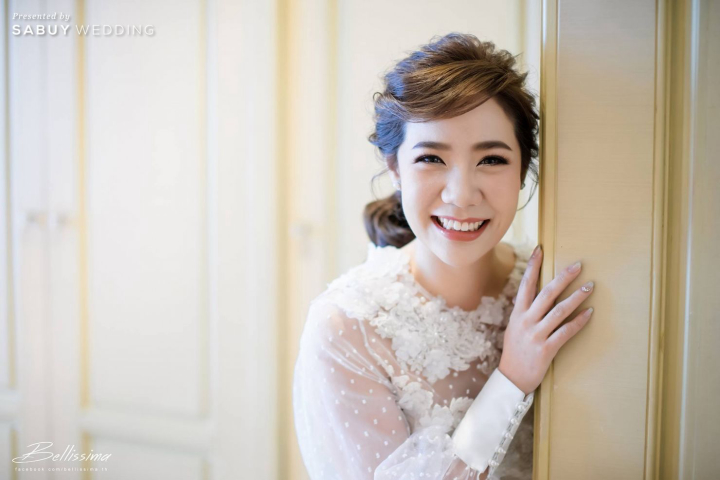 เจ้าสาว,ช่างแต่งหน้าเจ้าสาว รีวิวงานแต่ง Minimal Style สวยเรียบง่ายด้วยธีมขาวทอง @ Sofitel Bangkok Sukhumvit