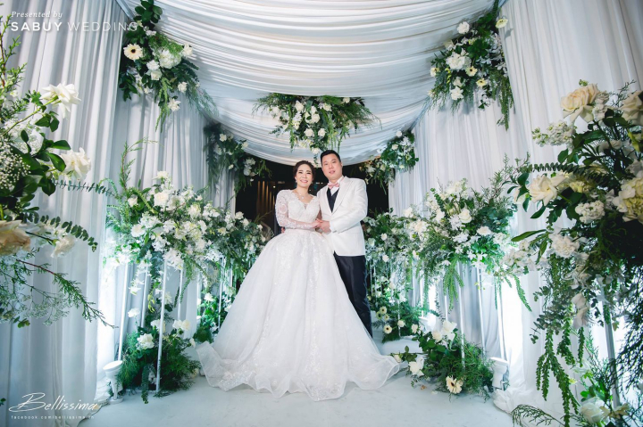 เจ้าบ่าว,เจ้าสาว,โรงแรม,ตกแต่งงานแต่งงาน,แบคดรอป,weddingplanner,ออแกไนเซอร์ รีวิวงานแต่ง Minimal Style สวยเรียบง่ายด้วยธีมขาวทอง @ Sofitel Bangkok Sukhumvit